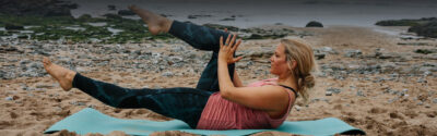 Jenny Chancellor Pilates class in Cornwall