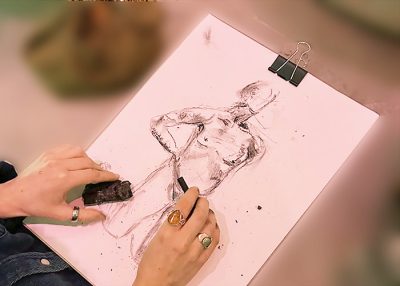 Life drawing at Lime House Yoga Studio